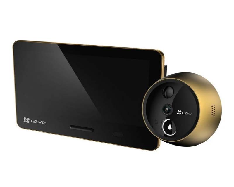 EZVIZ CS-EP4 (8MP) Golden Wire-Free Peephole Door Viewer